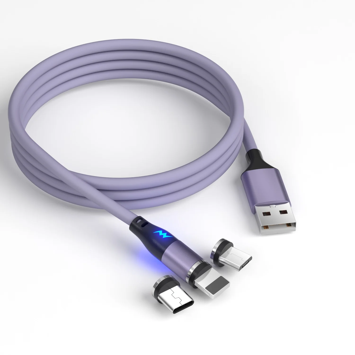 5A Super Fast Charger 3 in 1 Magnetic Phone Cable Type C Micro 8Pin USB Magnetic Fast Charge Data Cable for iPhone 12 11 pro max
5A Super Fast Charger 3 in 1 Magnetic Phone Cable Type C Micro 8Pin USB Magnetic Fast Charge Data Cable for iPhone 12 11 pro max