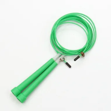 Fitness Accessories Skipping Rope PVC Handle Steel Wire Speed Jump Rope, Black,red,orange,pink,blue,green,yellow,purple
Fitness Accessories Skipping Rope PVC Handle Steel Wire Speed Jump Rope, Black,red,orange,pink,blue,green,yellow,purple