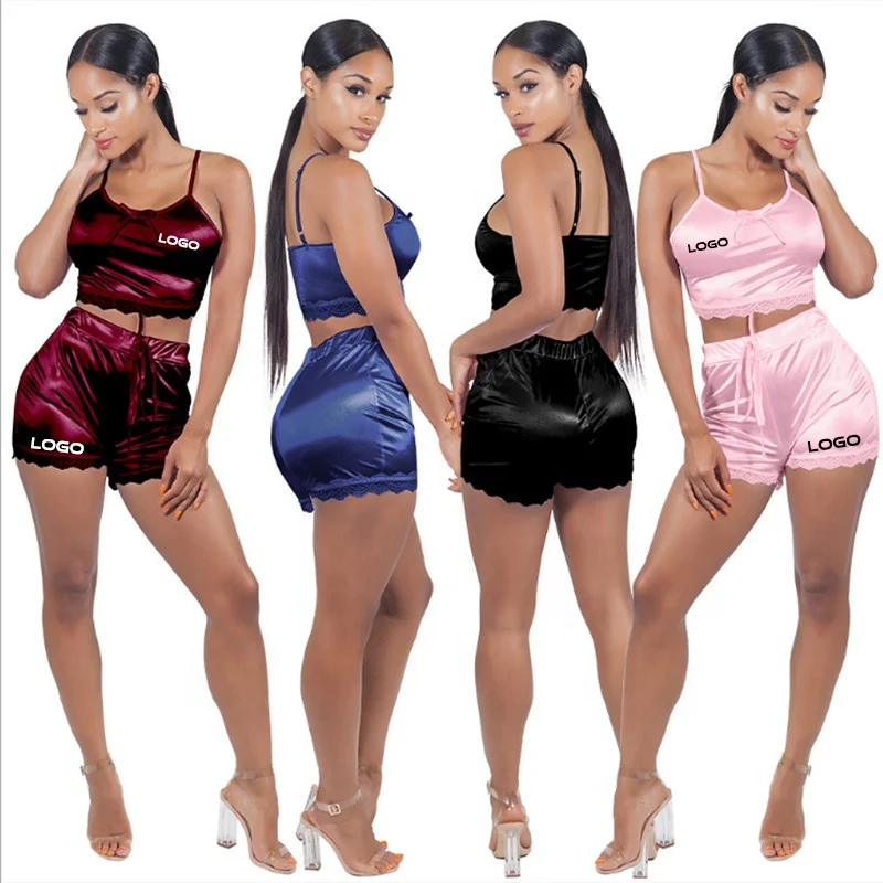 Custom logo 2 Piece sleepwear set for women satin pajamas nightgowns night dress satin silk lace night dresses set
Custom logo 2 Piece sleepwear set for women satin pajamas nightgowns night dress satin silk lace night dresses set