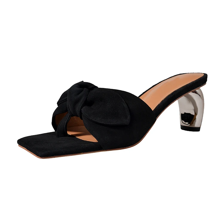 Wholesale 2020 new design summer shoes red open toe high quality sheepskin slipper, Black , white
Wholesale 2020 new design summer shoes red open toe high quality sheepskin slipper, Black , white