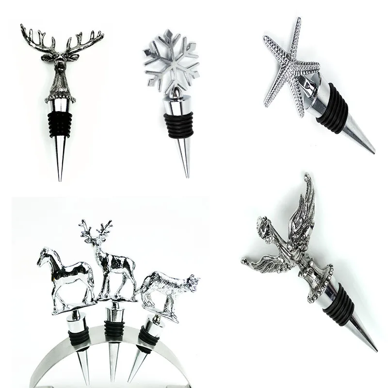 Customizable Stainless Steel christmas animal deer head champagne wine bottle stopper, Black
Customizable Stainless Steel christmas animal deer head champagne wine bottle stopper, Black