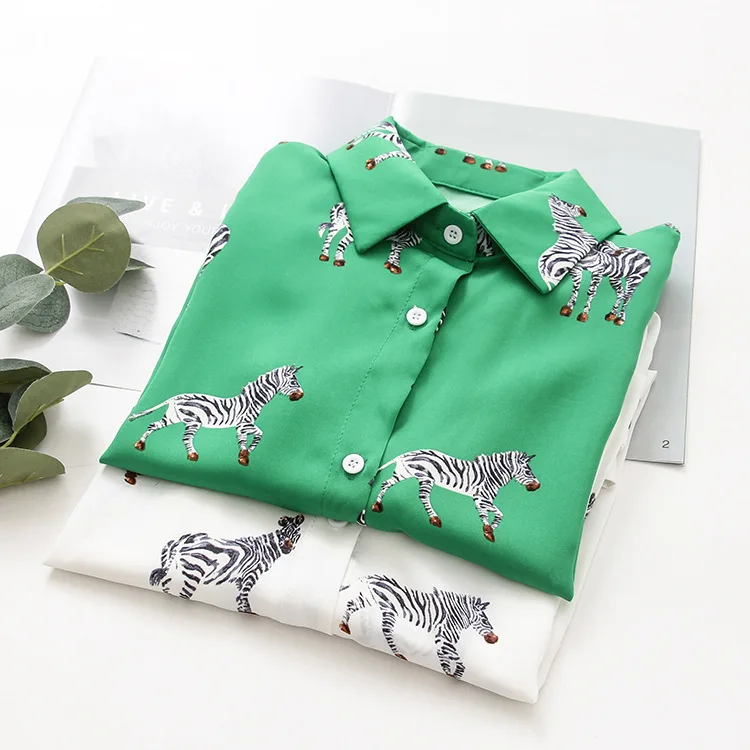 women satin blouse long sleeve zebra print shirts vintage office ladies tops femme chandails za 2020 fashion blusa de mujer ins
women satin blouse long sleeve zebra print shirts vintage office ladies tops femme chandails za 2020 fashion blusa de mujer ins