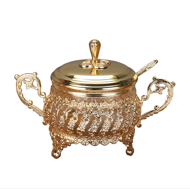 Spice JarGlass Condiment JarTransparent CondimentJarSalt Jar Condiment AlloyJarCreative Seasoning Luxury Jar, As photo
Spice JarGlass Condiment JarTransparent CondimentJarSalt Jar Condiment AlloyJarCreative Seasoning Luxury Jar, As photo