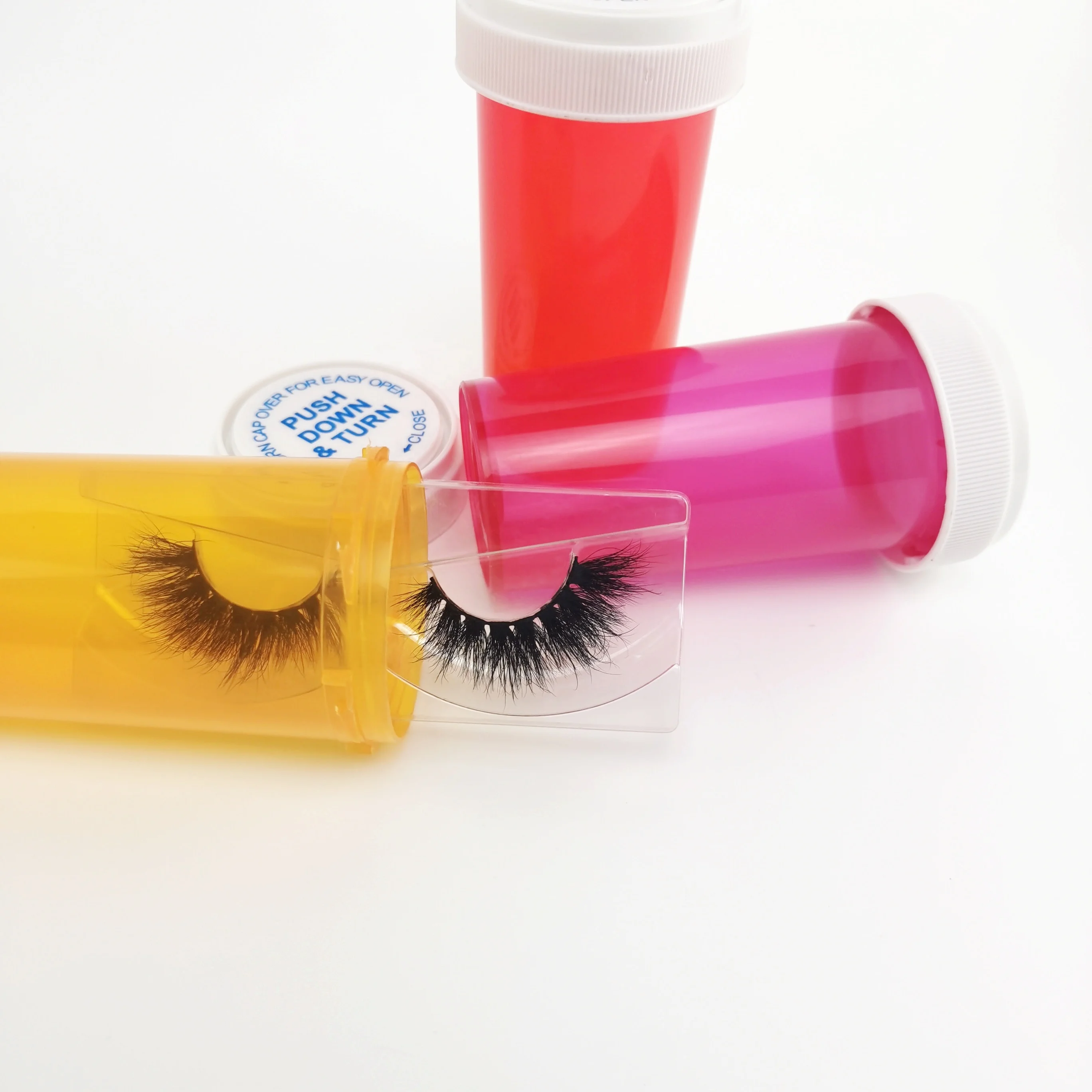 Pink pill bottle eyelash pack natural long dramatic thick crisscross lashes real eyelashes manufacturers, Black
Pink pill bottle eyelash pack natural long dramatic thick crisscross lashes real eyelashes manufacturers, Black