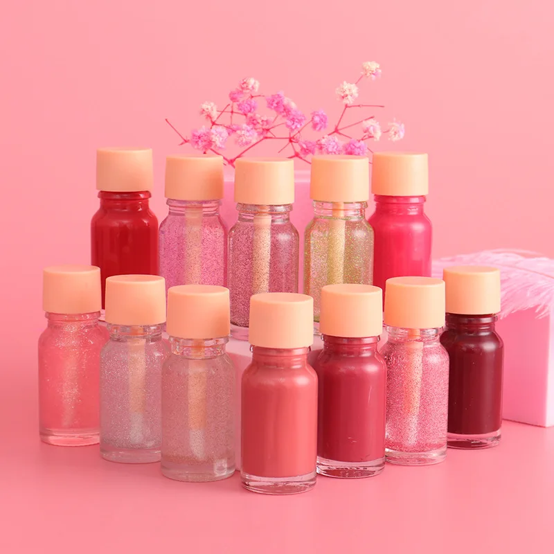 New Design Cute Glass Lipgloss 10ml Custom Logo Moisturizing Velvet Matte Non-stick Cup Lip Glaze, 12 colors
New Design Cute Glass Lipgloss 10ml Custom Logo Moisturizing Velvet Matte Non-stick Cup Lip Glaze, 12 colors