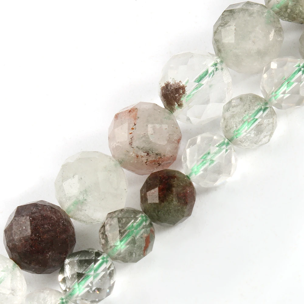 Wholesale Round 6/8/MM Natural A+ Faceted Green Ghost Quartz Stone Loose Beads For Jewelry Making
Wholesale Round 6/8/MM Natural A+ Faceted Green Ghost Quartz Stone Loose Beads For Jewelry Making