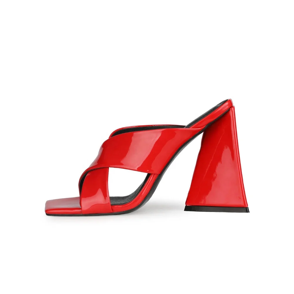 Luxury Brand Summer Sexy High Heels Women Mules Ladies Thick Heels Colors Patent Pu Jelly Sandals, 5 colors
Luxury Brand Summer Sexy High Heels Women Mules Ladies Thick Heels Colors Patent Pu Jelly Sandals, 5 colors