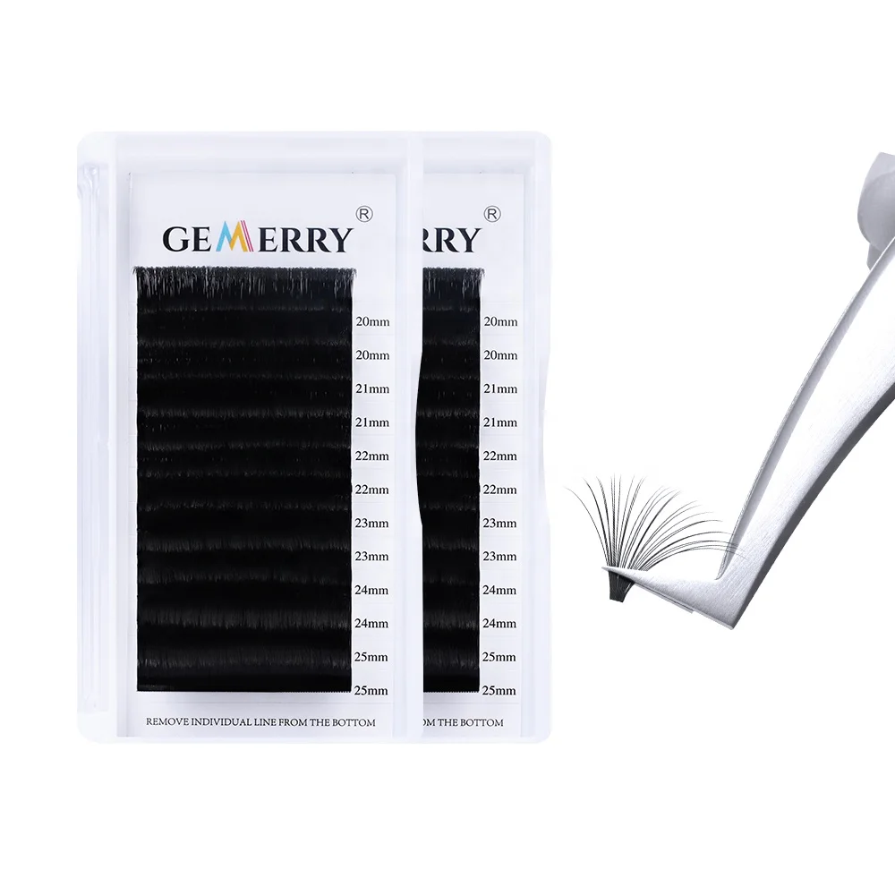 Volume Lash Extensions Self Fanning Lashes 0.03mm Easy Fan Eyelash Extensions Mixed Tray Rapid Blooming Lashes
Volume Lash Extensions Self Fanning Lashes 0.03mm Easy Fan Eyelash Extensions Mixed Tray Rapid Blooming Lashes