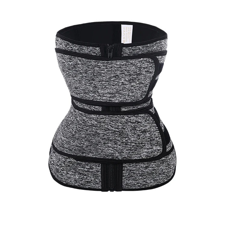 Custom Printing Private Label Slimming Double Belt Neoprene Waist Trainer In Guangzhou
Custom Printing Private Label Slimming Double Belt Neoprene Waist Trainer In Guangzhou