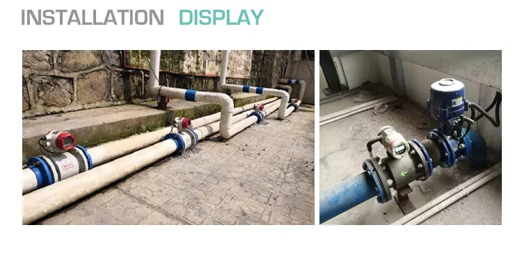 Digital Anti-corrosion double electric grade electromagnetic flow meter