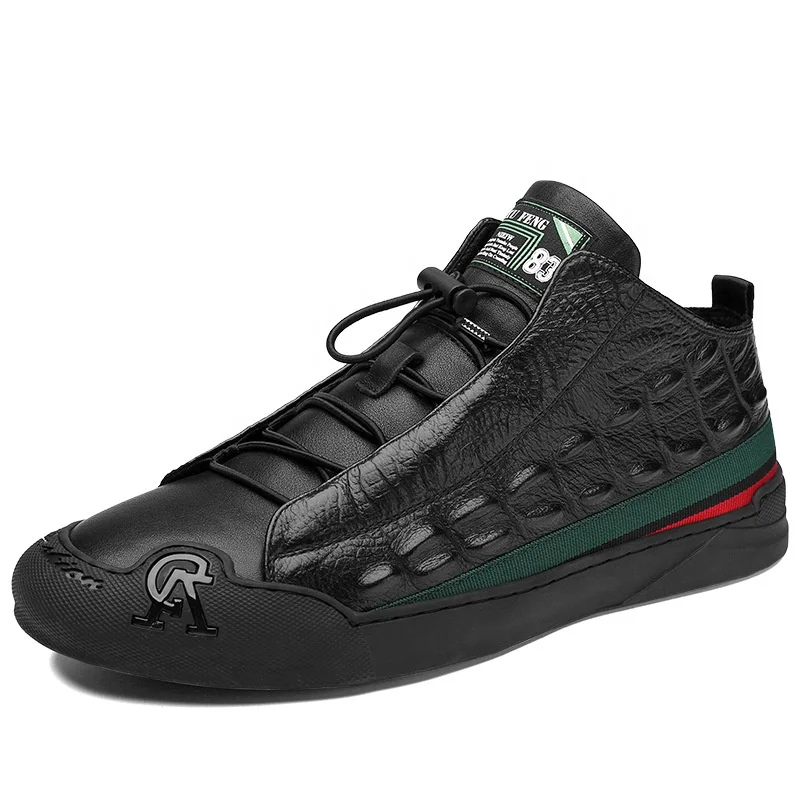 2021 Spring And Autumn Casual Shoes Trendy All-Match Crocodile Pattern Mid-Cut Men's Sneakers, Picture
2021 Spring And Autumn Casual Shoes Trendy All-Match Crocodile Pattern Mid-Cut Men's Sneakers, Picture