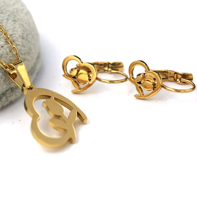 PZ Jewelry Children Jewellery Set Gold Fashion Plated Fashionable Brazilian Children Gift Necklace Stainless Steel Jewelry
PZ Jewelry Children Jewellery Set Gold Fashion Plated Fashionable Brazilian Children Gift Necklace Stainless Steel Jewelry