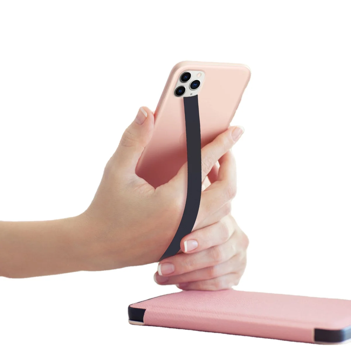 Universal custom Silicone Stretching strap holder grip wrist band Strap For Phone Case, Cell Phone finger charm Loops Strap, Black
Universal custom Silicone Stretching strap holder grip wrist band Strap For Phone Case, Cell Phone finger charm Loops Strap, Black