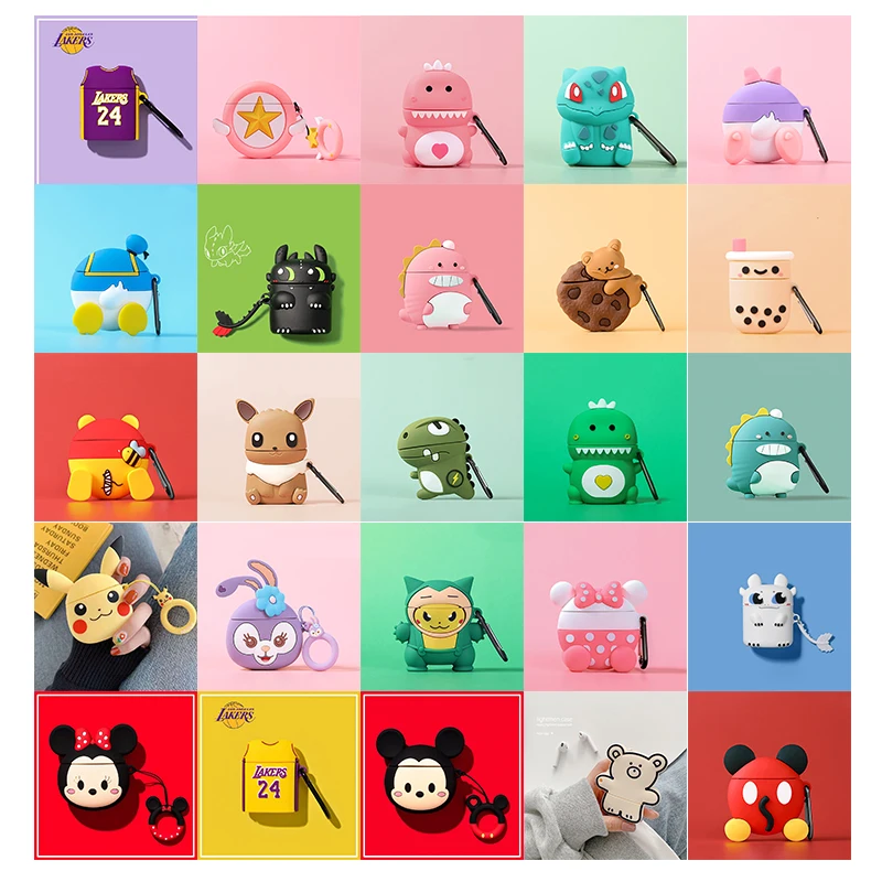 Silicone Cute Cartoon Earphone Case For Tws i12 i11 i10 i9 Soft Cover Case For Airpods 12
Silicone Cute Cartoon Earphone Case For Tws i12 i11 i10 i9 Soft Cover Case For Airpods 12