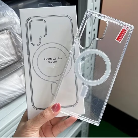 2024 Clear Magnetics Protective Transparent Mobile Case For S24 Ultra S24 Plus S24 Ultra
2024 Clear Magnetics Protective Transparent Mobile Case For S24 Ultra S24 Plus S24 Ultra