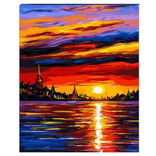 Custom Natural Scenery Oil Paint Canvas Diy Digital Painting By Numbers For Adult, Multi colors
Custom Natural Scenery Oil Paint Canvas Diy Digital Painting By Numbers For Adult, Multi colors