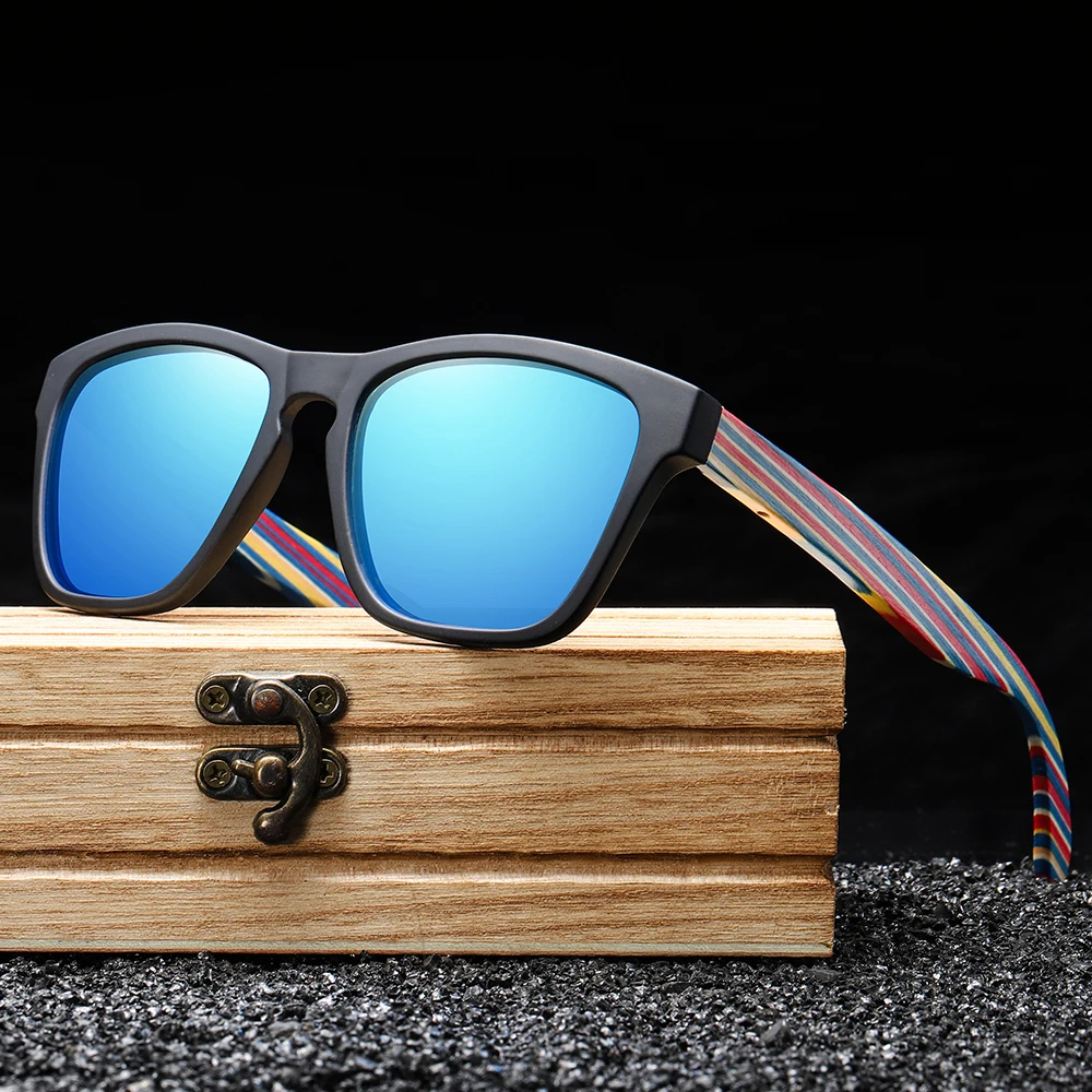 Wooden Sunglasses Temple PC Frame Sunglasses Sun Glasses Unisex Eyeglasses Multi Color, Mix
Wooden Sunglasses Temple PC Frame Sunglasses Sun Glasses Unisex Eyeglasses Multi Color, Mix