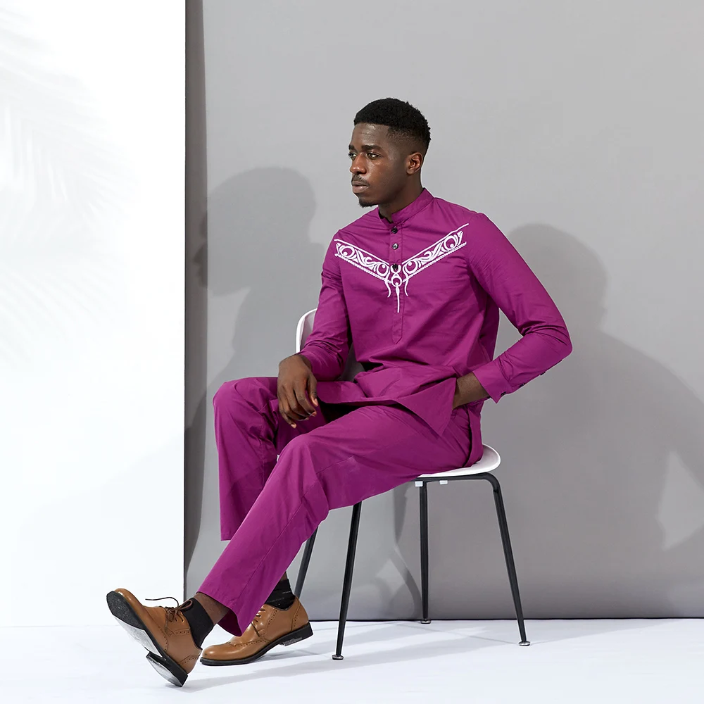 2020 New African clothes for men long sleeve shirt and pants two Pieces sets, Customized
2020 New African clothes for men long sleeve shirt and pants two Pieces sets, Customized