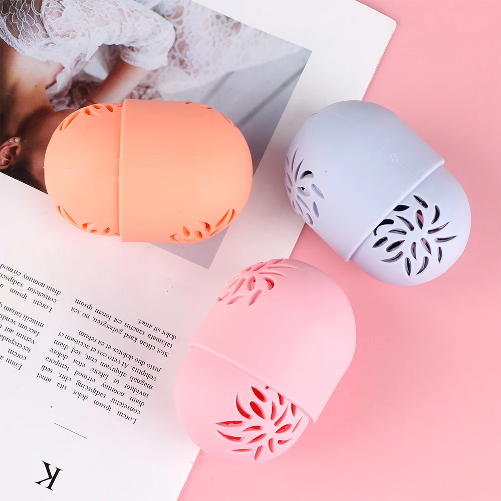 1PC Silicone Beauty Sponge Storage Box Egg Stand Powder Drying Holder Mildew Proof Cosmetic Puff Case Makeup Accessories, Orange, blue, pink,transperent
1PC Silicone Beauty Sponge Storage Box Egg Stand Powder Drying Holder Mildew Proof Cosmetic Puff Case Makeup Accessories, Orange, blue, pink,transperent