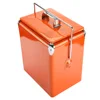 New wagon style outdoor retro metal beer cooler box from china manufacture
