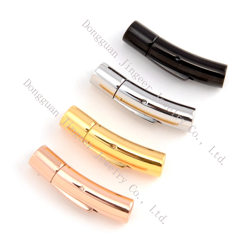 2020 amazon hot selling JMY Hole Size clasps stainless steel magnetic for leather rope bracelet fittings, Silver/black/gold/rose
2020 amazon hot selling JMY Hole Size clasps stainless steel magnetic for leather rope bracelet fittings, Silver/black/gold/rose