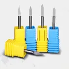 3.175mm Solid Carbide CNC Tool Engraving Cutter Bits / half straight sharpen end cutter