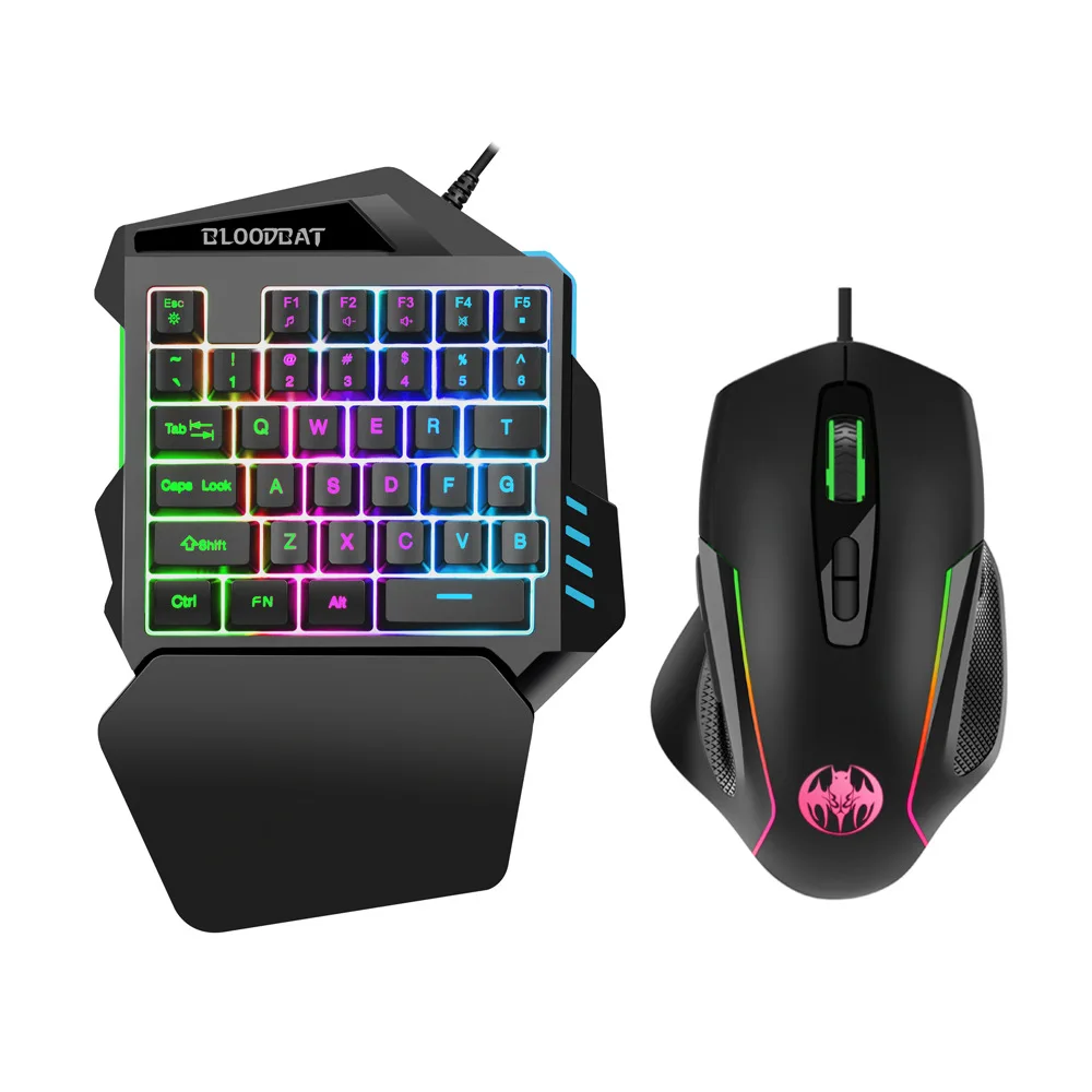 One-handed keyboard 3-color backlit mechanical game keyboard eat chicken mobile game mobile phone keyboard game console computer
One-handed keyboard 3-color backlit mechanical game keyboard eat chicken mobile game mobile phone keyboard game console computer