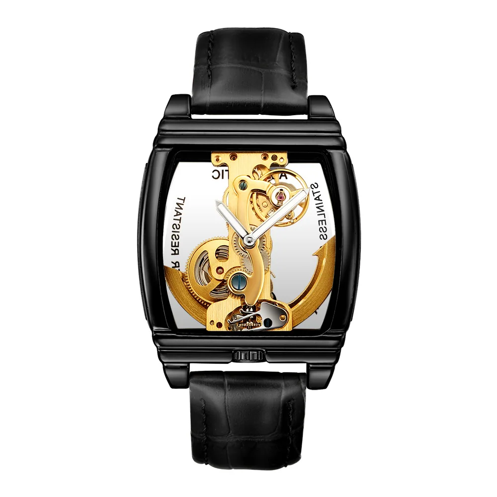 2019 New luxury brand custom logo genuine leather skeleton automatic watch men wrist mechanical watches
2019 New luxury brand custom logo genuine leather skeleton automatic watch men wrist mechanical watches