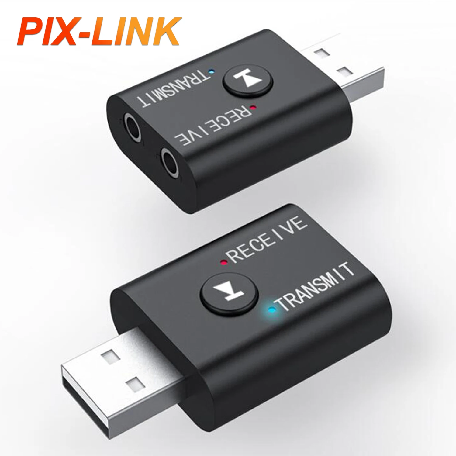 2 IN 1 USB Wireless 3.5mm Aux Transmitter Receiver Bluetooth Music Audio Adapter
2 IN 1 USB Wireless 3.5mm Aux Transmitter Receiver Bluetooth Music Audio Adapter