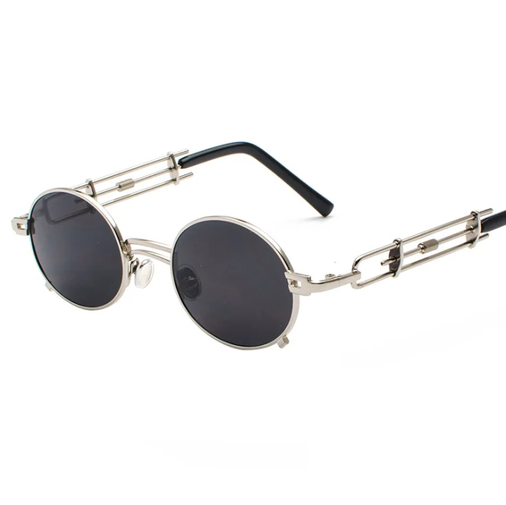 Factory Wholesale Custom Logo Pink Steampunk Vintage Women Sunglasses Small Round Eyewear Sunglasses
Factory Wholesale Custom Logo Pink Steampunk Vintage Women Sunglasses Small Round Eyewear Sunglasses