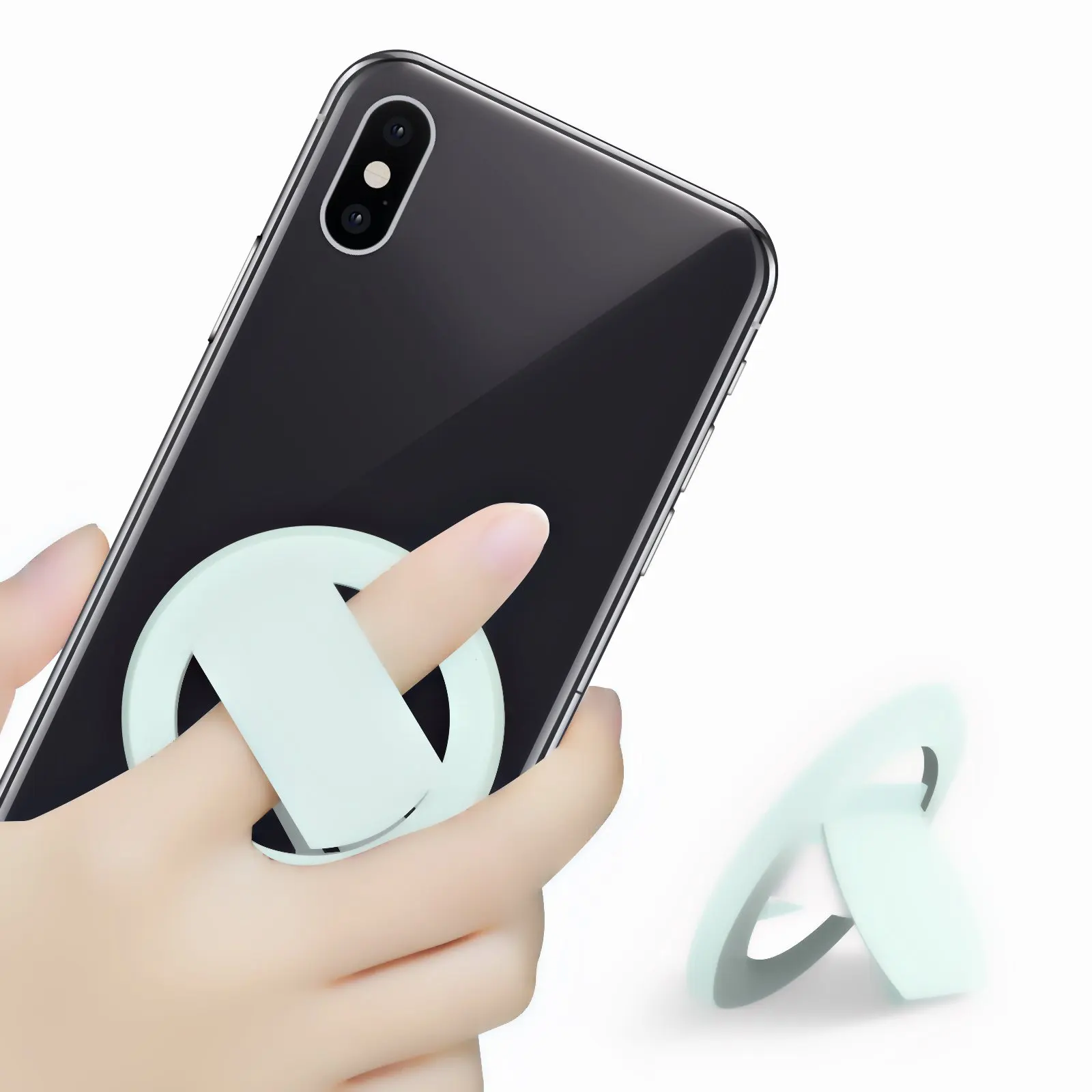 Phone Ring Holder,3mm Finger Phone Stand Adjustable Silicone Phone Grip For Magnetic Car Mount
Phone Ring Holder,3mm Finger Phone Stand Adjustable Silicone Phone Grip For Magnetic Car Mount