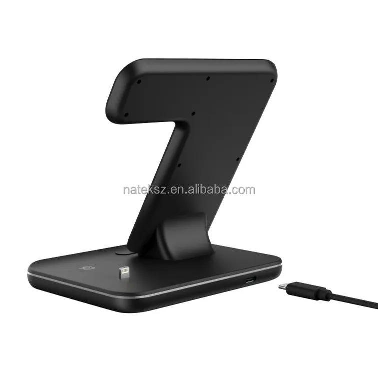 2021 Phone Wireless Charging Station Qi 15W Fast 3 in 1 Wireless Charger for iPhone 12 iWatch airpods
2021 Phone Wireless Charging Station Qi 15W Fast 3 in 1 Wireless Charger for iPhone 12 iWatch airpods