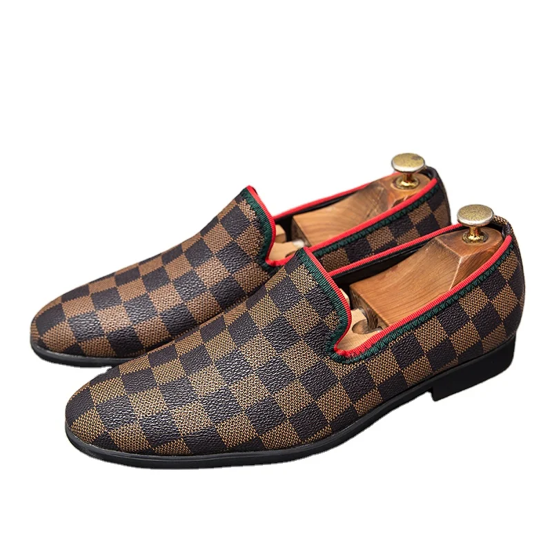 Wholesale Big Size PU Leather Casual Slip on Wedding Business Shoes Brand Designer Luxury Shoes Men Dress Shoes
Wholesale Big Size PU Leather Casual Slip on Wedding Business Shoes Brand Designer Luxury Shoes Men Dress Shoes