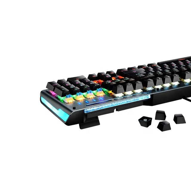 punk High Quality Gaming Keyboard Wired Multimedia Ergonomic Mechanical Black 104Key Keyboard
punk High Quality Gaming Keyboard Wired Multimedia Ergonomic Mechanical Black 104Key Keyboard