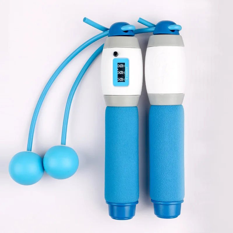 Professional cordless electronic jump rope weight loss counting wire rope wholesale jump rope, Pvc+rubber
Professional cordless electronic jump rope weight loss counting wire rope wholesale jump rope, Pvc+rubber