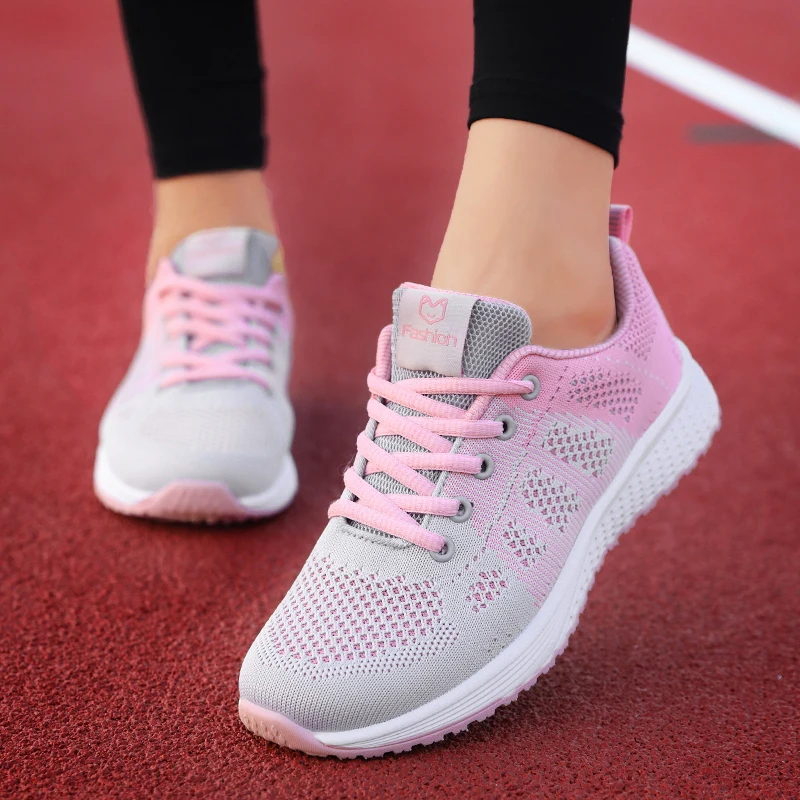 Sneakers Women 2021 Tenis Feminino Pink Black Women Casual Shoes Fashion Breathable Walking Mesh Lace Up Flat Shoes
Sneakers Women 2021 Tenis Feminino Pink Black Women Casual Shoes Fashion Breathable Walking Mesh Lace Up Flat Shoes