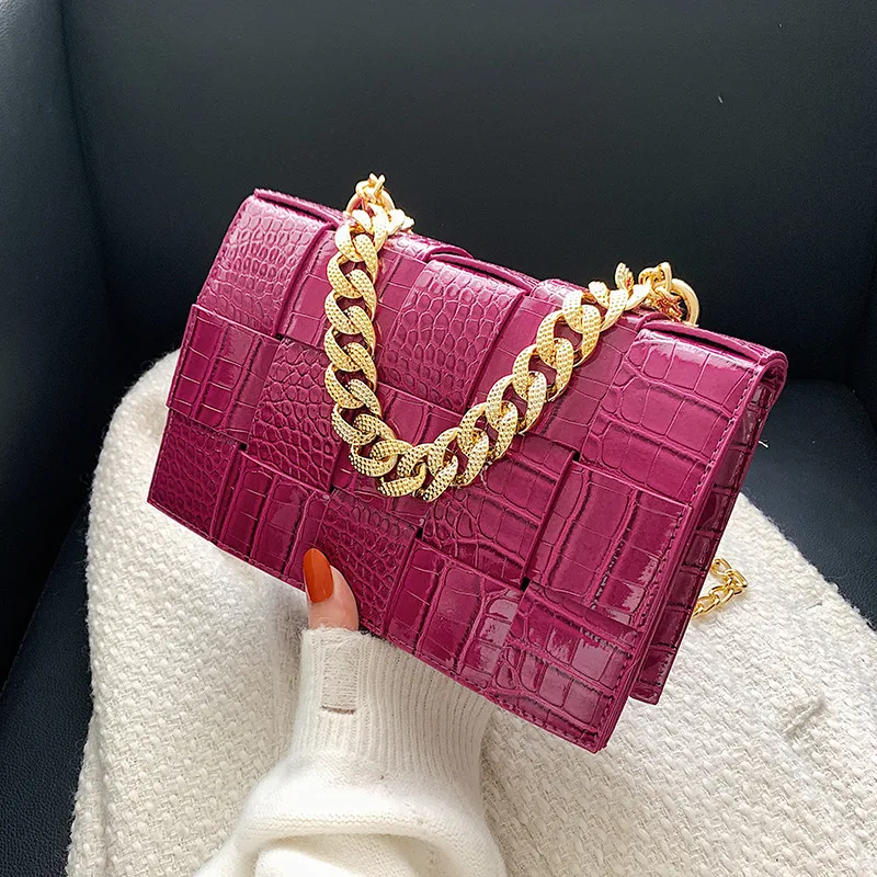 New trendy bags designer 2021 luxury pu leather women purses and handbags lady shoulder bag with metal chain
New trendy bags designer 2021 luxury pu leather women purses and handbags lady shoulder bag with metal chain