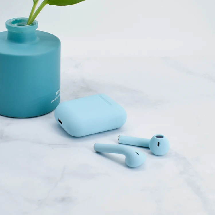 Tws Earphones Manufacturer Macarons Popular Wireless Headphones Inpods 12 Buletooth Earphone For Apple Mi Phone - ANKUX.COM