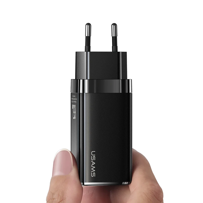 USAMS US-CC110 High Quality 65W GaN Mini Fast Wall Charger For Mobile Phone Tablet laptop chargers, Black /white
USAMS US-CC110 High Quality 65W GaN Mini Fast Wall Charger For Mobile Phone Tablet laptop chargers, Black /white