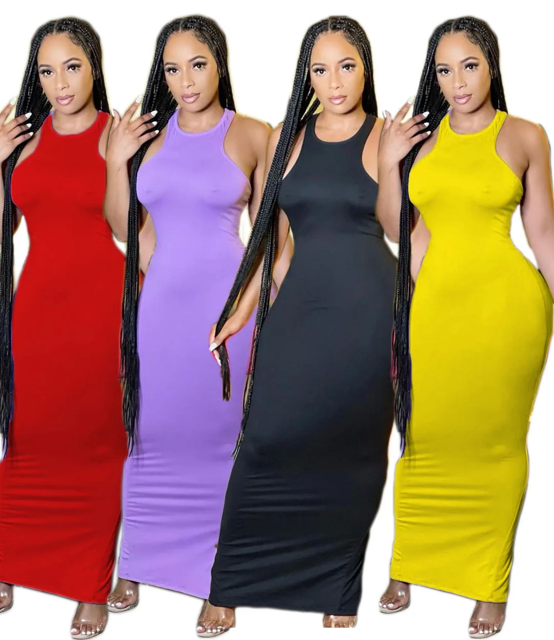 DUODUOCOLOR Summer 2021 fashion off the shoulder sleeveless solid color long skirt vest stylish sexy dress evening D10656
DUODUOCOLOR Summer 2021 fashion off the shoulder sleeveless solid color long skirt vest stylish sexy dress evening D10656