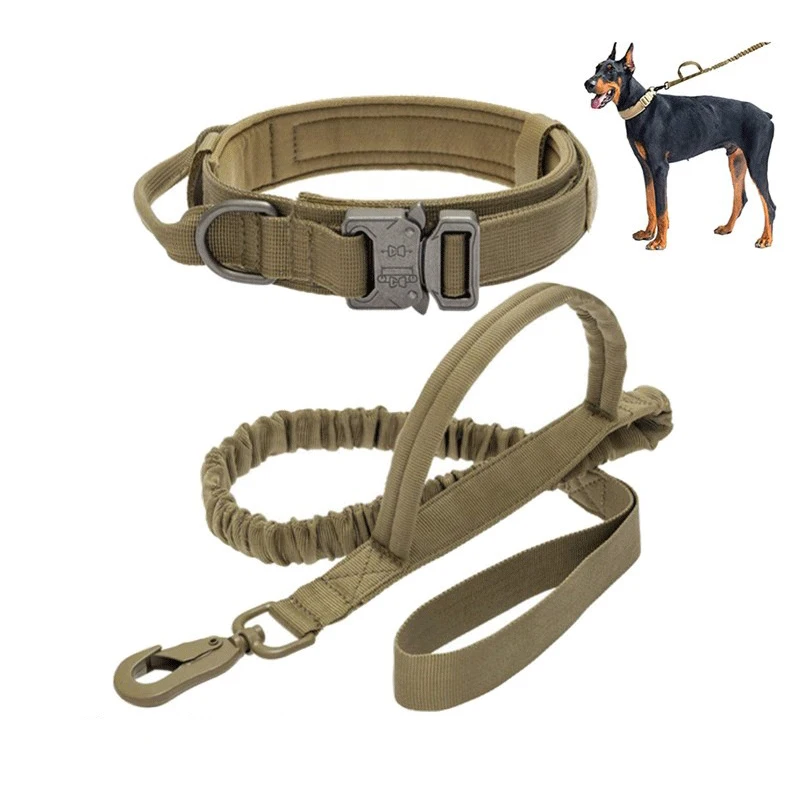 Dropshipping Walking Training Dog Collar Control Handle Medium Large Dog Collars Lead Military Tactical Dog Collar Leash
Dropshipping Walking Training Dog Collar Control Handle Medium Large Dog Collars Lead Military Tactical Dog Collar Leash