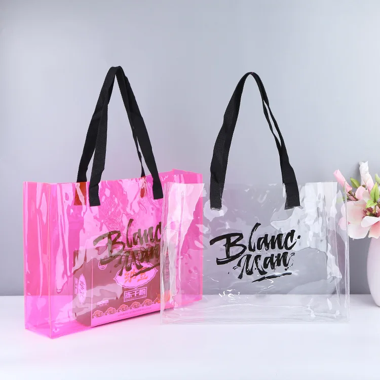 Custom Logo Colorful Transparent Handbag Beach Bag Pvc Frosted Plastic Tote Bag Shoulder Shopping Bag
Custom Logo Colorful Transparent Handbag Beach Bag Pvc Frosted Plastic Tote Bag Shoulder Shopping Bag