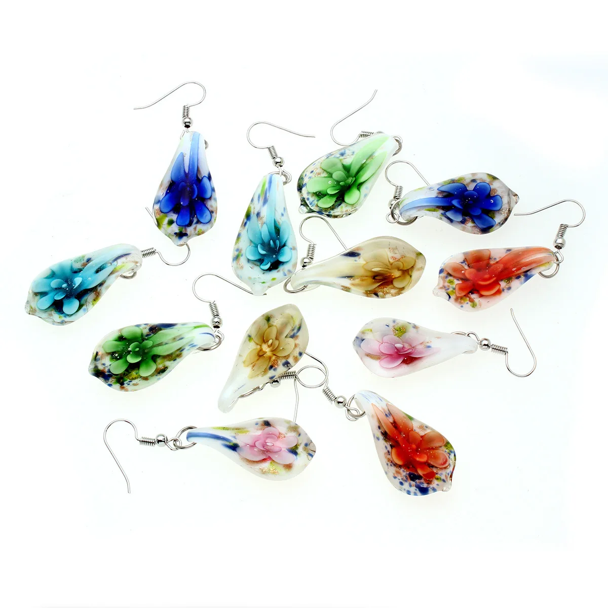 2021 New Original Design Inspiration Lampwork Flower Drop Earrings Colorful Real Dry Flower Drip Earring, As the picture
2021 New Original Design Inspiration Lampwork Flower Drop Earrings Colorful Real Dry Flower Drip Earring, As the picture