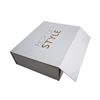 Cheap Plain White Cardboard Shoe Box Retail Large Foldable Magnetic Gift Box With Magnet Closure Shoe Boxes