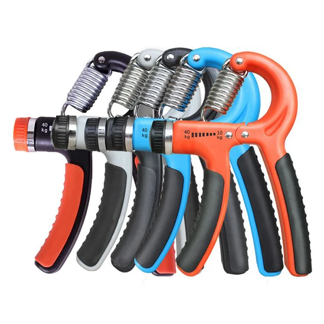 Heavy Sports Adjustable Power Training Hand Grip Hand Gripper, Black, blue, red, yellow, orange or custom
Heavy Sports Adjustable Power Training Hand Grip Hand Gripper, Black, blue, red, yellow, orange or custom