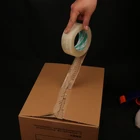 Clear Adhesive Tape Roll BOPP Transparent Packing Tape with Custom