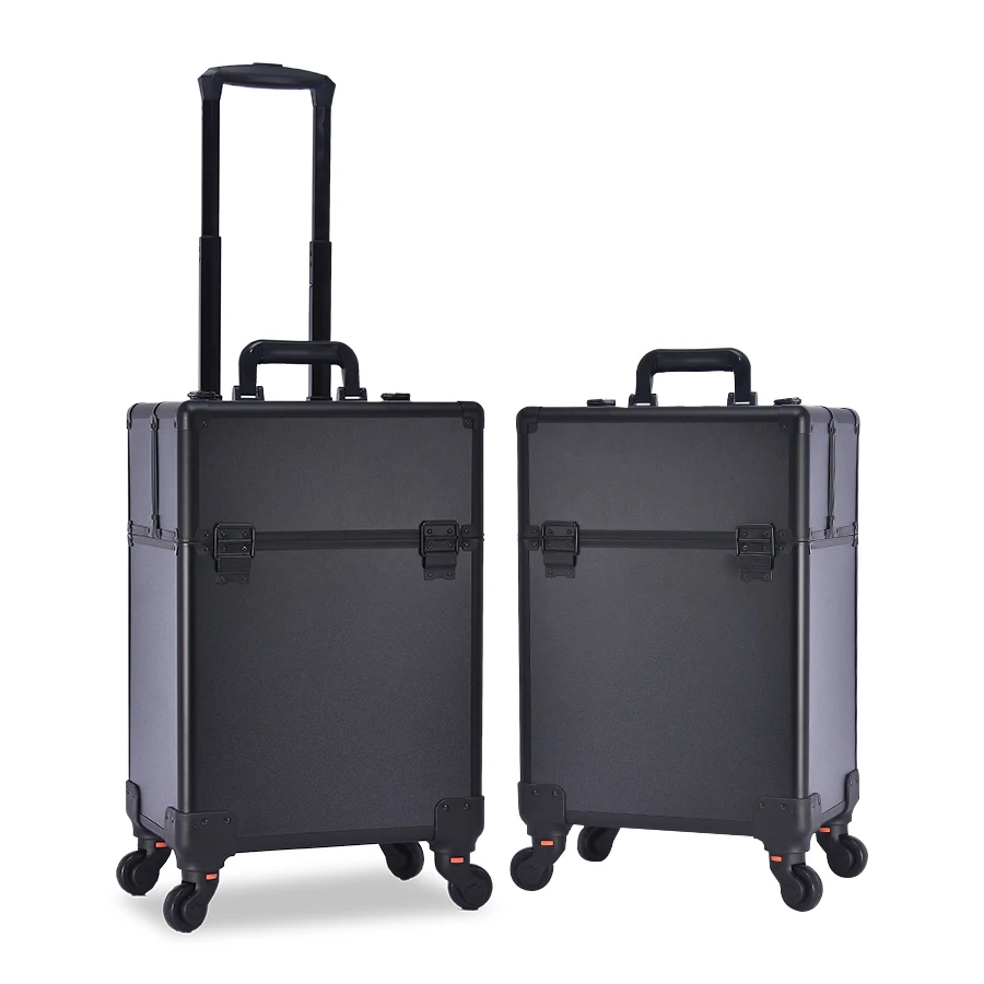 multi-layer manicure toolbox black vanity box makeup trolley aluminum make up trolley cases make up cases 14 inch
multi-layer manicure toolbox black vanity box makeup trolley aluminum make up trolley cases make up cases 14 inch