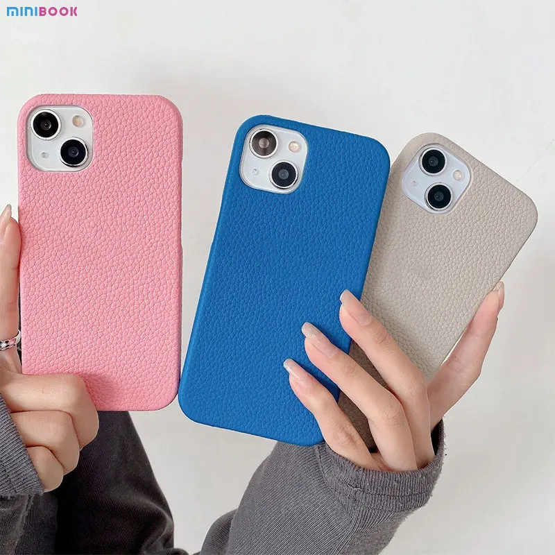 2023 Customized Luxury Litchi Leather Phone 14 Case Premium Pebble Cover Case Leather Phone Back Cover For phone 13 14
2023 Customized Luxury Litchi Leather Phone 14 Case Premium Pebble Cover Case Leather Phone Back Cover For phone 13 14