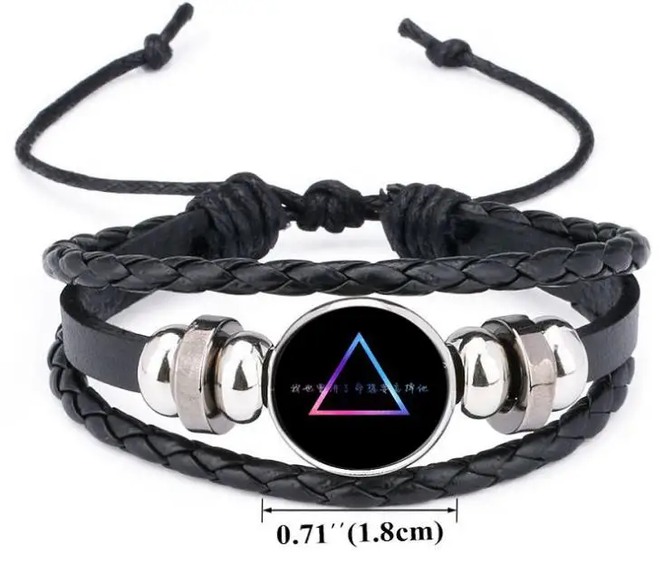 Sublimation Blank Bracelet Retro Style Handmade Adjustable Rope PU Leather Men Charm Glowing Bracelet For Women, Black/pink/blue/brown
Sublimation Blank Bracelet Retro Style Handmade Adjustable Rope PU Leather Men Charm Glowing Bracelet For Women, Black/pink/blue/brown