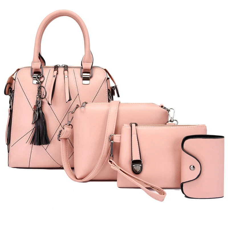 Luxury Handbags New Fashion Pu Leather Shoulder Bag Large-Capacity Crossbody Bag set 2021 handbags tassels for women, Brown/black/pink/blue/red
Luxury Handbags New Fashion Pu Leather Shoulder Bag Large-Capacity Crossbody Bag set 2021 handbags tassels for women, Brown/black/pink/blue/red